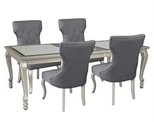 D650 DINING ROOM SET 5PC - TABLE AND 4 CHAIRS