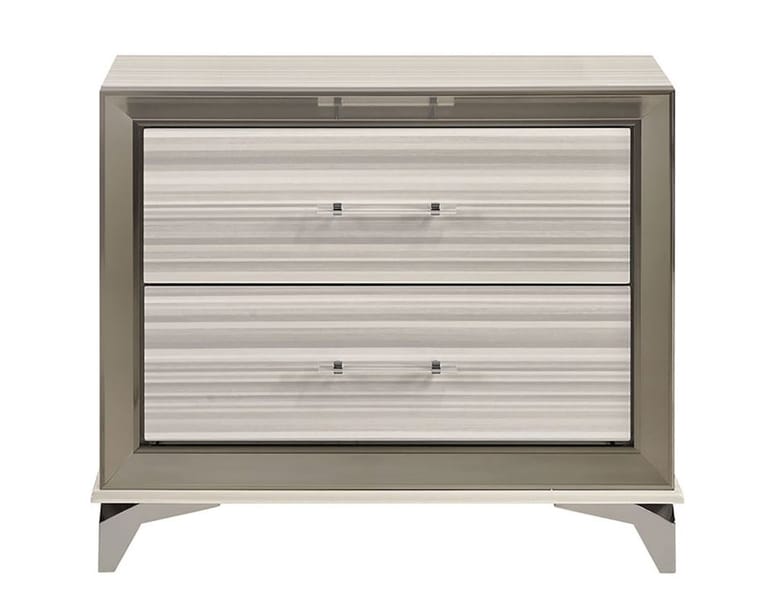 Zagreb White King Bed Group