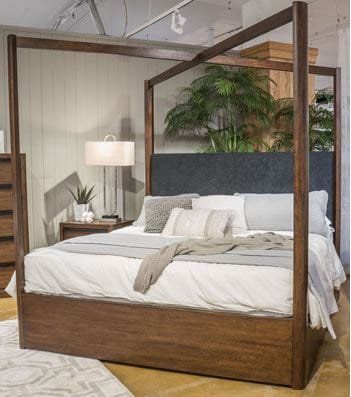 Dilenno King Canopy Bed