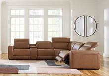 Magic Man 6-Piece Power Reclining Sectional with Console