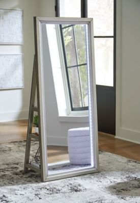 EVESEN FLOOR STANDING MIRROR/STORAGE