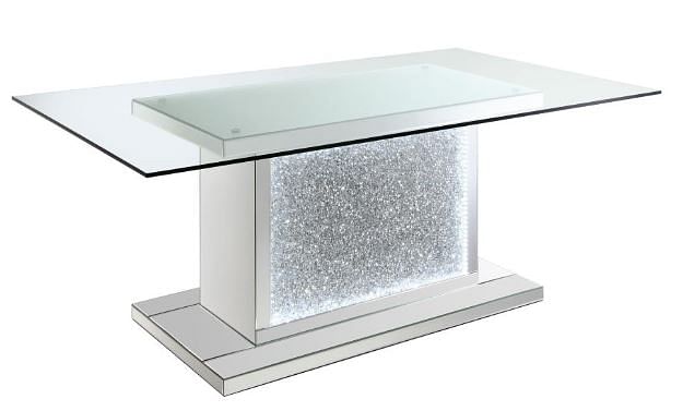 Marilyn Rectangular Mirrored Dining Table