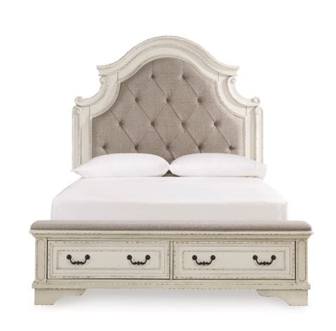 Realyn Queen Upholstered Storage Bed