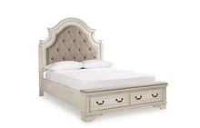 Realyn Queen Upholstered Storage Bed