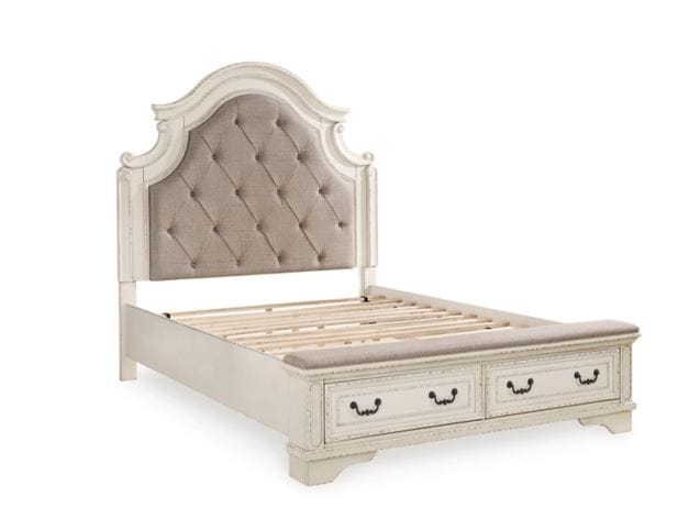 Realyn Queen Upholstered Storage Bed