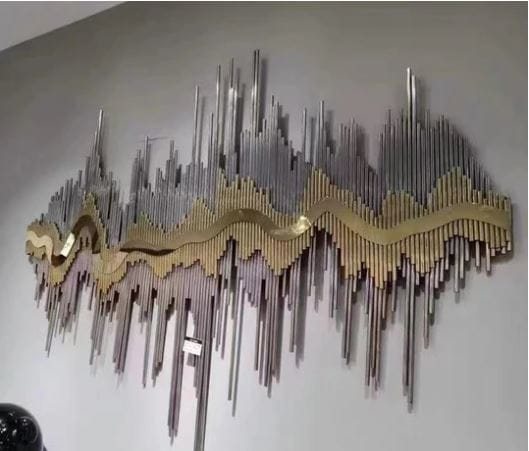 GOLD/SILVER WALL ART