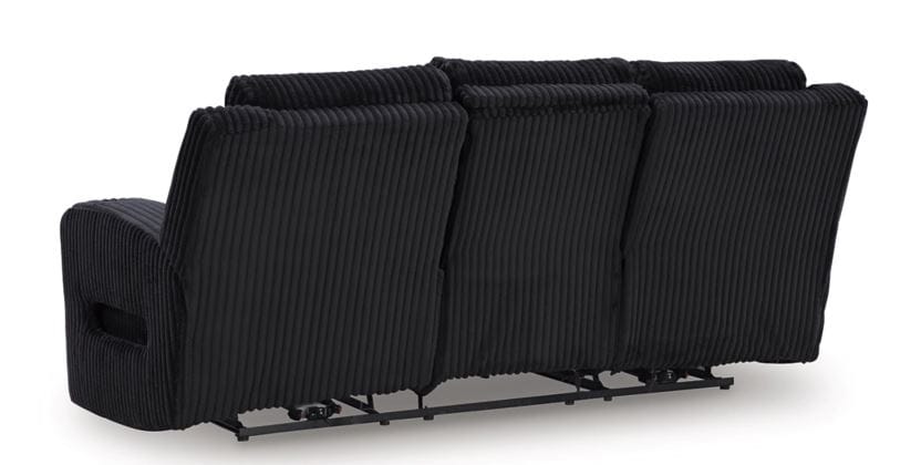 Forest Lake PWR REC Sofa with ADJ Headrest/BLACK