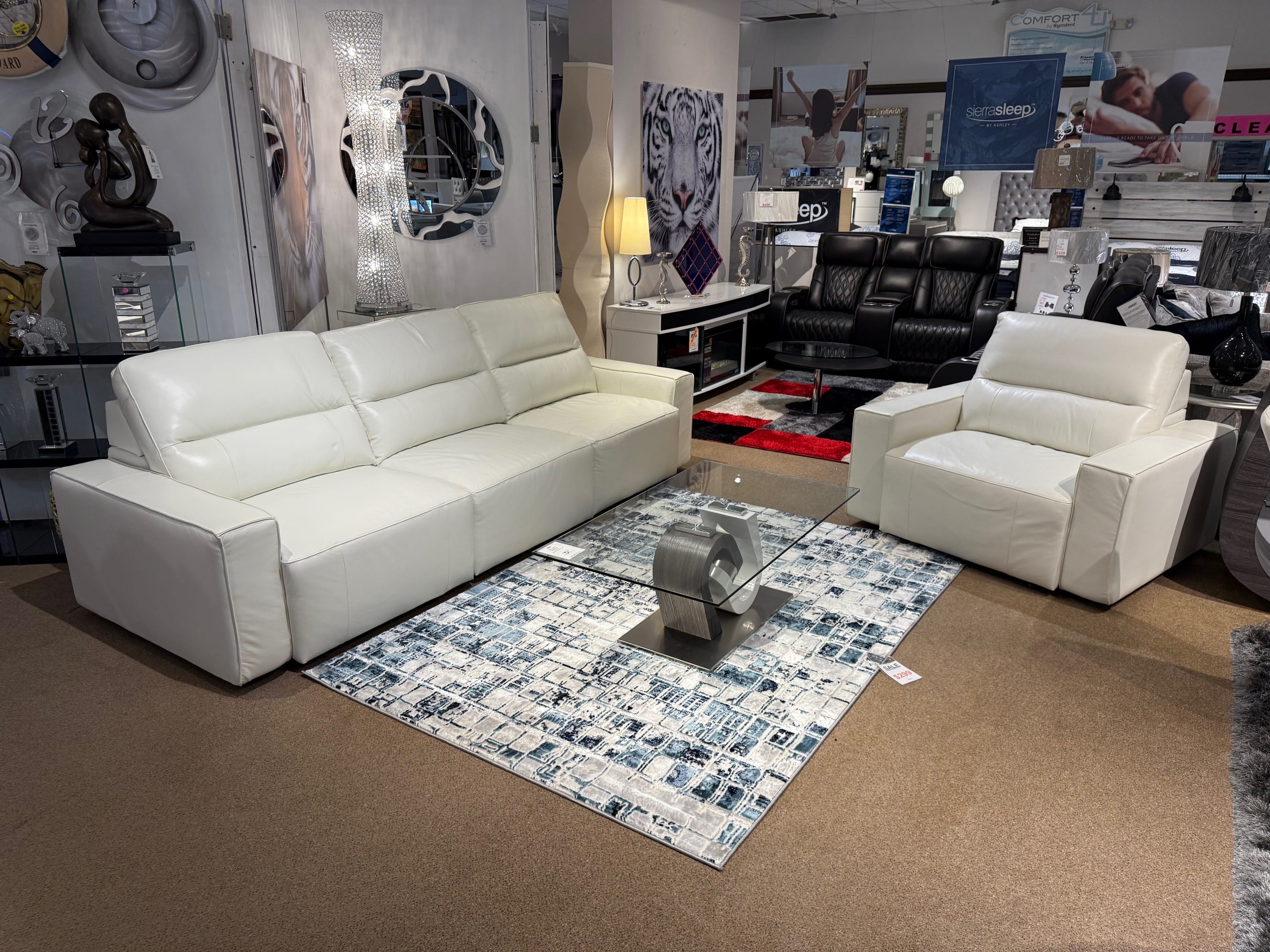 CHICAGO SOFA-CHAISE AND CHAIR-CHAISE SET