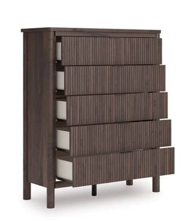 Pamytta Five Drawer Wide Chest