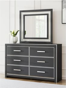 Zuraleus Six Drawer Dresser and Mirror