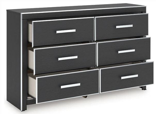 Zuraleus Six Drawer Dresser and Mirror