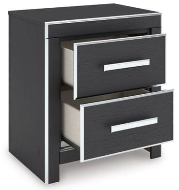 Zuraleus Two Drawer Night Stand