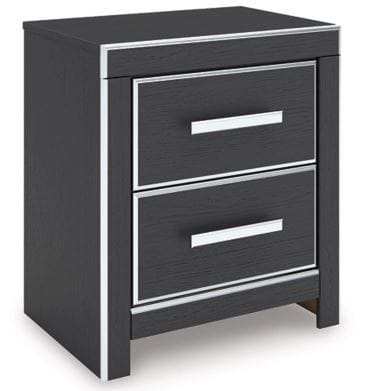 Zuraleus Two Drawer Night Stand