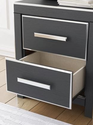 Zuraleus Two Drawer Night Stand