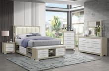 ADISON QUEEN BED GROUP /QB, DRESSER, MIRROR, CHEST, NIGHTSTAND