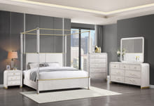 MALMO OAK 5 PC QUEEN BED GROUP