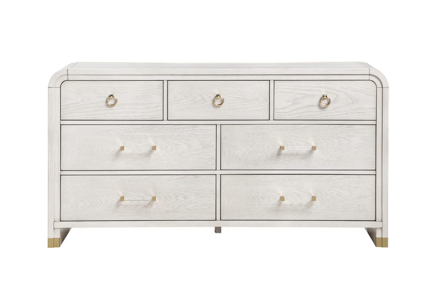 MALMO OAK 5 PC QUEEN BED GROUP
