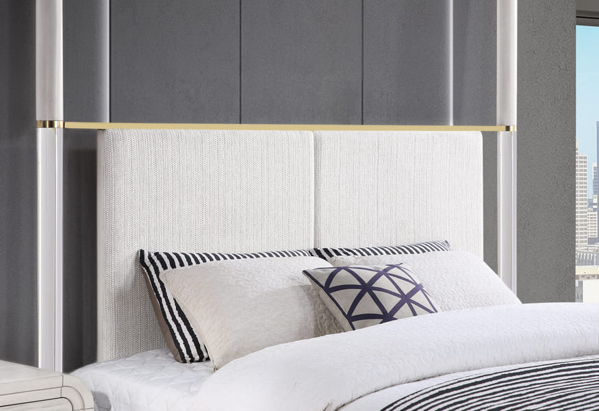 MALMO OAK 5 PC QUEEN BED GROUP