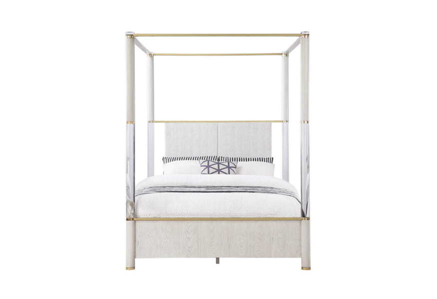 MALMO OAK 5 PC QUEEN BED GROUP