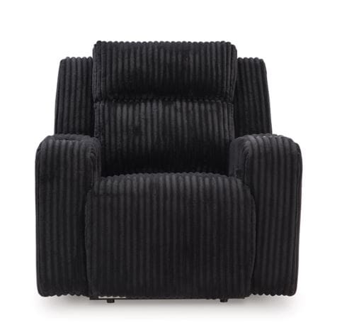 Forest Lake Power Recliner with Adjustable Headrest/BLACK