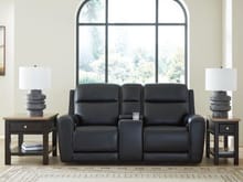 5Z-Comfort PWR REC Loveseat/CON/ADJ HDRST/Onyx