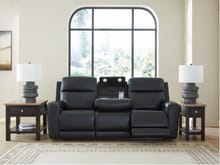 5Z-Comfort PWR REC Sofa with ADJ Headrest/Onyx