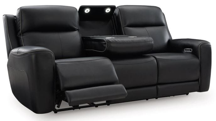 5Z-Comfort PWR REC Sofa with ADJ Headrest/Onyx