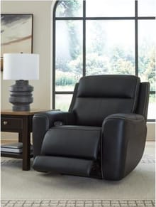 5Z-Comfort PWR Recliner/ADJ Headrest/Onyx