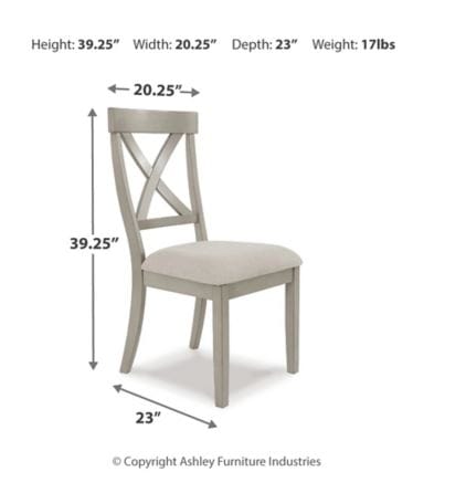 Parellen Dining UPH Side Chair (2/CN)