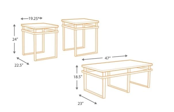 Laney Coffee Table Set