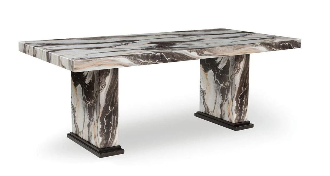 Jeshina Dining Table & 4 Chairs Set