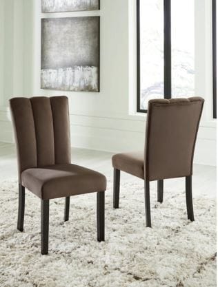 JESHINA DINING UPHOLSTERED SIDE CHAIR (2/CN)