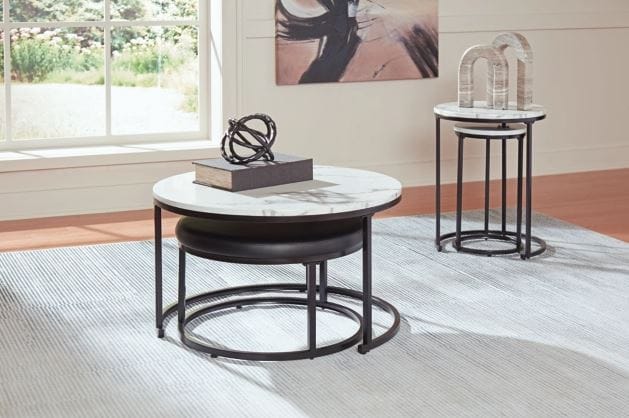 JUSMOUR OCCASIONAL NESTING TABLE SET OF 4