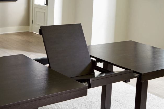 Neymorton Rectangular Dining Table with Butterfly Leaf
