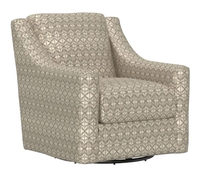 Lamar Swivel Sofa Chair in Dove