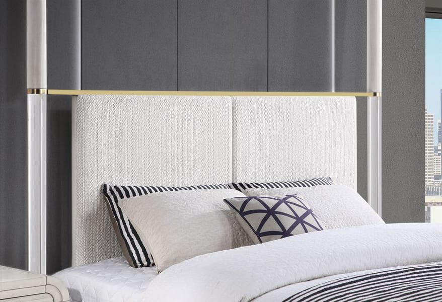 MALMO OACK 5 PC KING BED GROUP