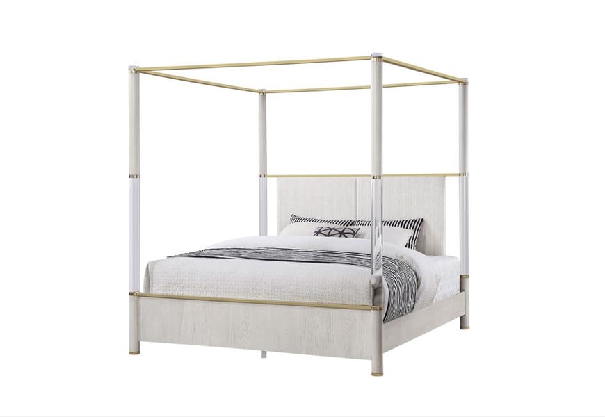 MALMO OACK 5 PC KING BED GROUP