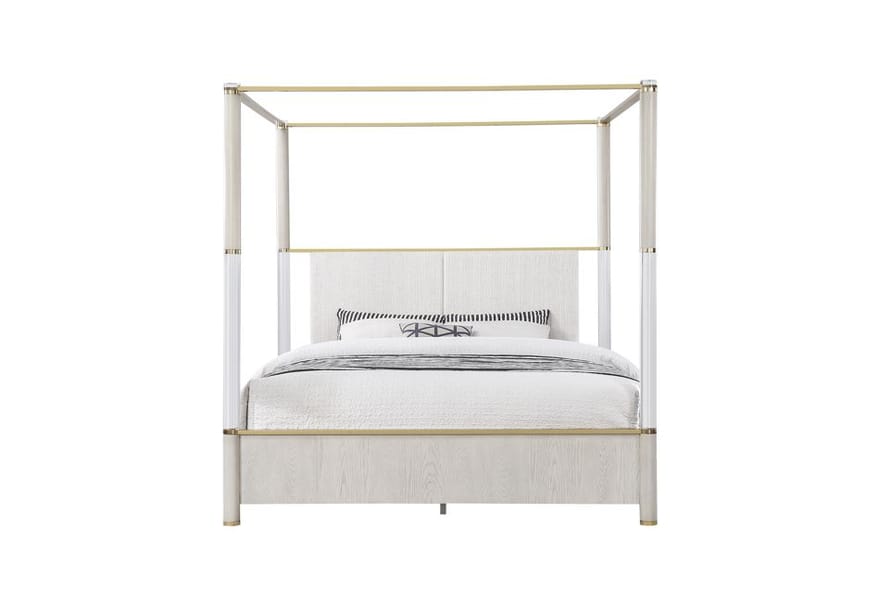MALMO OACK 5 PC KING BED GROUP