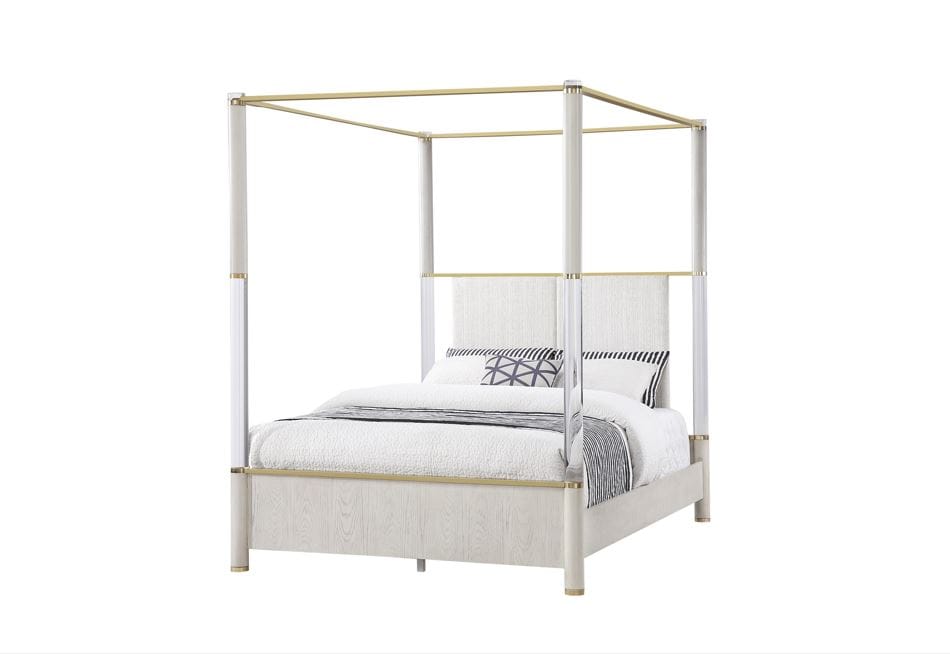 MALMO OACK QUEEN BED