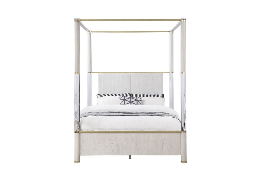 MALMO OACK QUEEN BED
