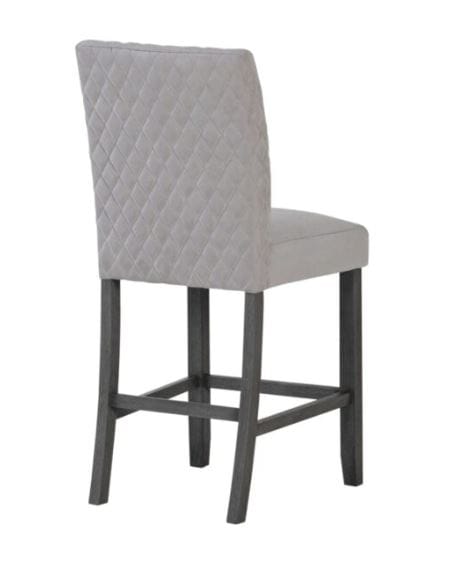 DIAMOND BACK UPHOLOSTERED BAR STOOL
