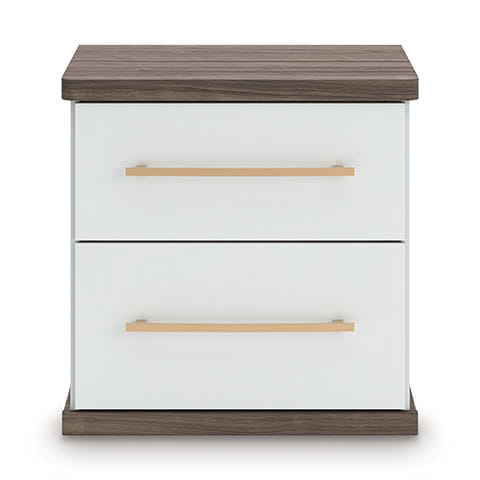 Kendanport Two Drawer Nightstand