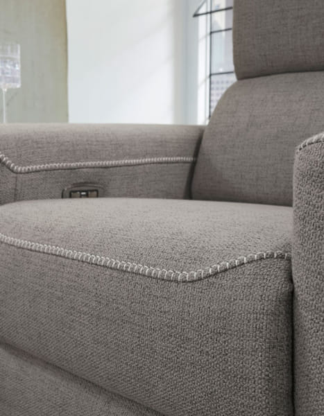 Mabton 4-Piece Power Reclining Sectional with Left & Right Chaise