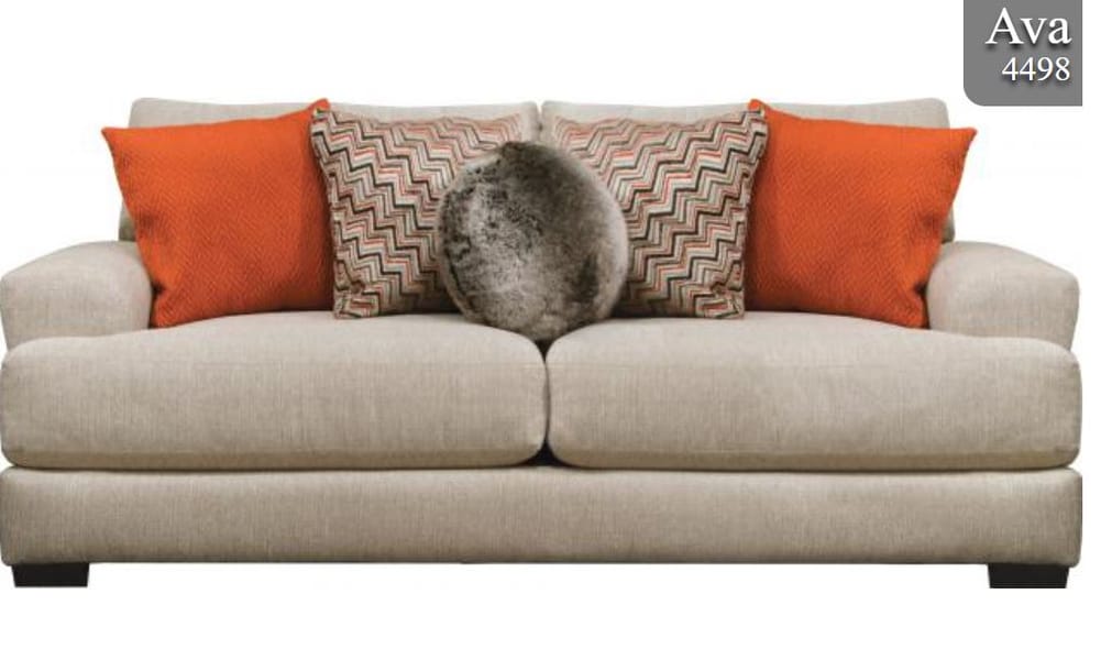AVA SOFA AND LOVESEAT SET - CASHEW COLOR