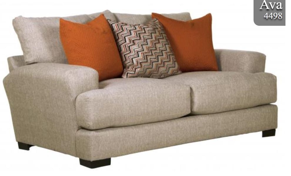 AVA SOFA AND LOVESEAT SET - CASHEW COLOR