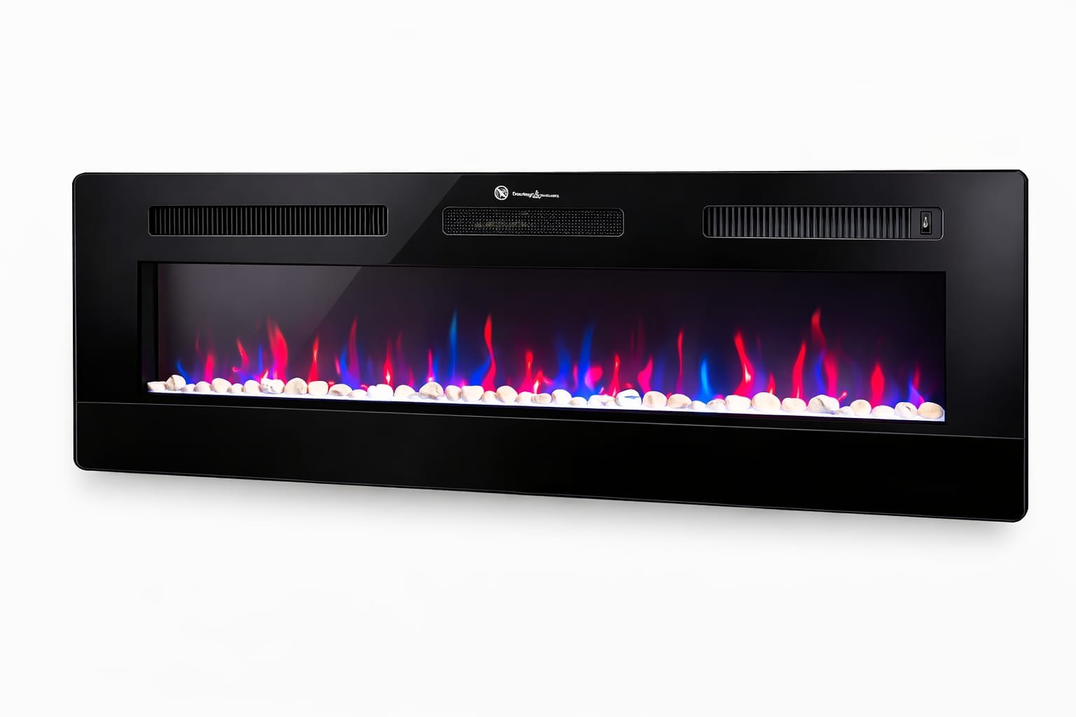 CHICAGO 60" WALL ELECTRIC FIREPLACE WITH HEATER