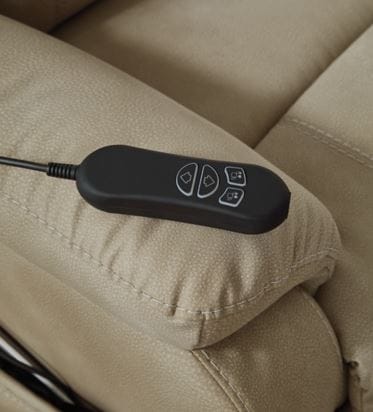 NEXT-GEN DURAPELLA POWER LIFT RECLINER – SAND