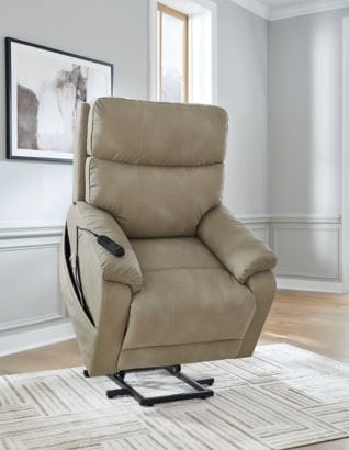 NEXT-GEN DURAPELLA POWER LIFT RECLINER – SAND