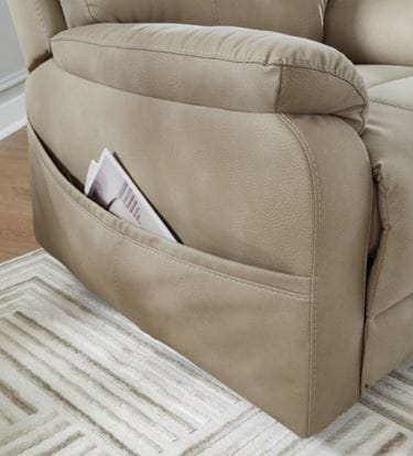 NEXT-GEN DURAPELLA POWER LIFT RECLINER – SAND