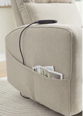 STARGANZA POWER LIFT RECLINER – SMOKE